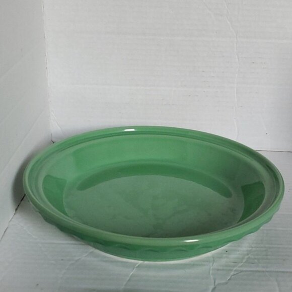 Fiestaware Fiesta CERAMIC Pie Plate Deep Dish Baker Baking Bake Bakeware Meadow - Picture 7 of 15